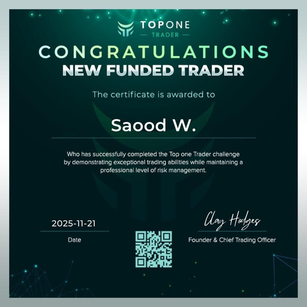 Passed TopOne Challenge